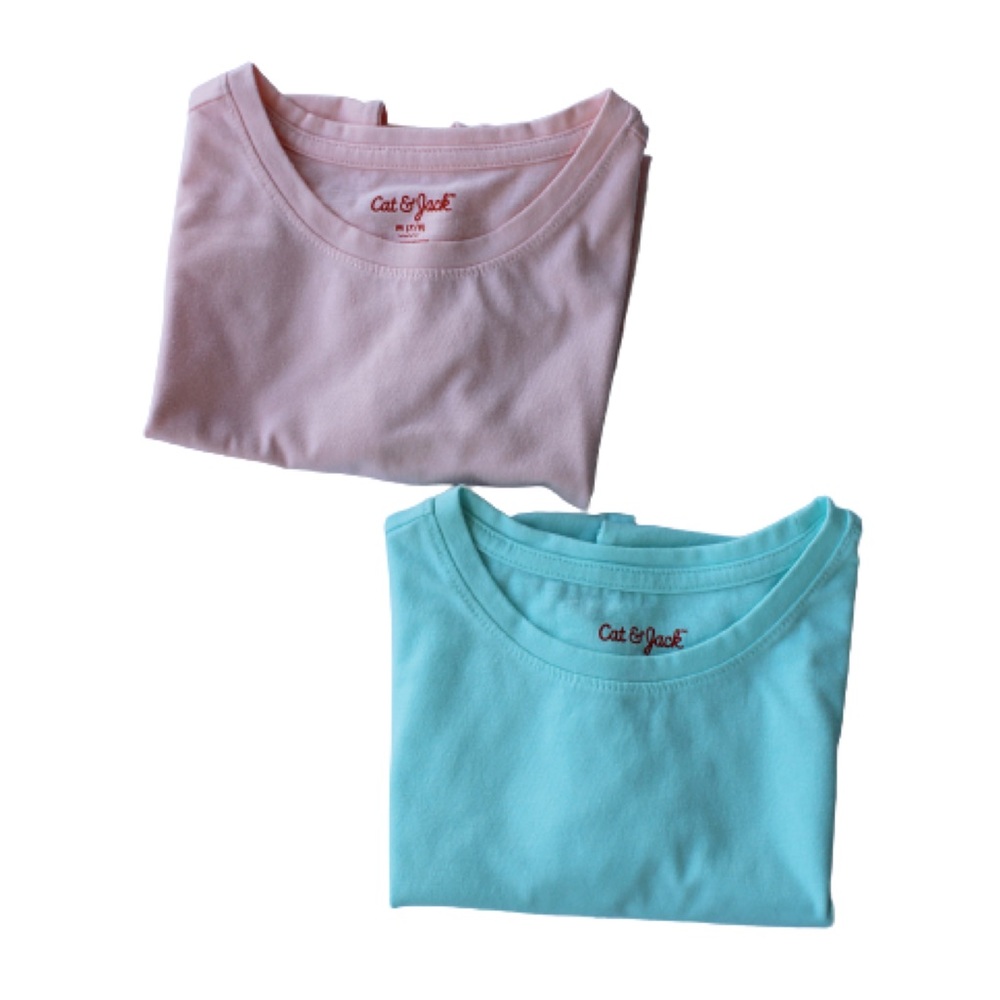 Cat & Jack 2-pk Color Tee Size 7/8